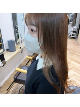 ループウエスト(LOOP WEST) ブラウンベージュカラー