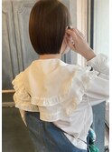 【loje】　ヘルシースタイル☆ 襟足すっきりのミニボブ