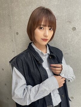 アッシュ 祐天寺店(Ash) 大人ショート/ヘルシーレイヤー/似合わせカット/艶髪[祐天寺]