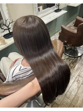 アズーア ヘアーアンドスパ(azure hair&spa) 40代50代髪質改善で作る上品ストレート