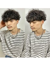 《強めのパーマでも、ダメージレスに》薬剤知識豊富なmen'sスタイリストが、お客様に合わせて薬剤を選定＊