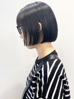 モリオフロムロンドン 松戸店(Morio from London)&nbsp;【松戸　石山】黒髪ぱつっとミニボブラインボブ20代30代