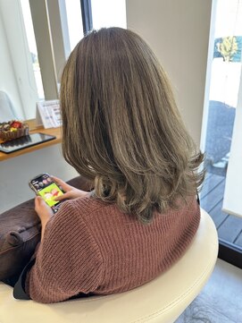 グロスカラー♪オリーブグレージュ