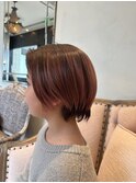 アッシュピンク■立川20代30代ハイライトブリーチダブルカラー