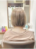 【ALBAさわ】軽めアゴラインボブ