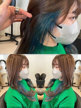 アフェクト 上大岡(affect) 切りっぱなしボブ/エアリーロング/美髪/ピンクブラウン/上大岡