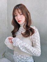 銀座　cheriふんわりブラウン×レイヤー