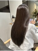 カシミヤトリートメントで艶髪に(^^)