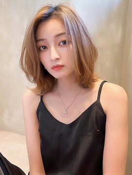 ソヨン 本厚木店(SOYON) 透明感ハイトーンミルキーロブ