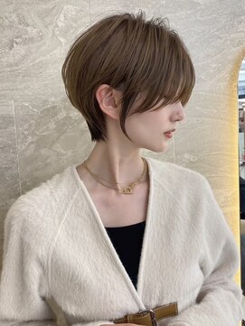 ロンドソレイユ 池袋(Lond soleil) バング顔周りレイヤーショートカット【池袋】