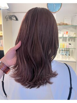 クロレ(CLORE) ミルクティーブラウン ブリーチ ダブルカラー 透明感カラー