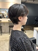 レトン 銀座(leton)&nbsp;ショートパーマ/ひし形ショート/銀座/イメチェン/ショートボブ