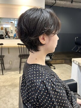 レトン 銀座(leton) ショートパーマ/ひし形ショート/銀座/イメチェン/ショートボブ