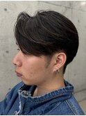 ハイトーンカラー/マッシュパーマ/アースカラー/men's/
