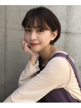 エトラ 渋谷店(etora) 耳掛けショート　前髪