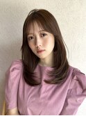黒髪/ボブウルフ/ネビージュ/小顔/ワンレン