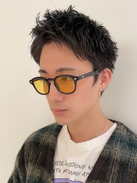 カット ドット 吉祥寺(cut.) ON/OFF決まる◎好印象スパイキーショート