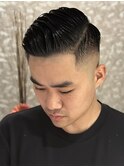 スキンフェード/バーバースタイル/ビジネスショート/20代