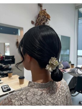 ラカン(racan) シニヨンアレンジ