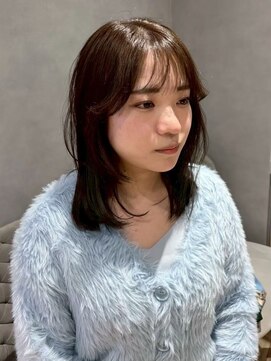 ジルバイジアン(JILL by GIEN) レイヤーカット/ダークブラウン/透明感カラー