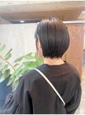 ナチュラルショートボブ