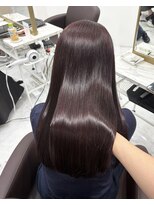 アイズ 横浜(IS)&nbsp;【nanami指名】ワインレッド/ブリーチなしWカラー