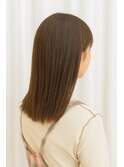 ナチュラルストレートミディ