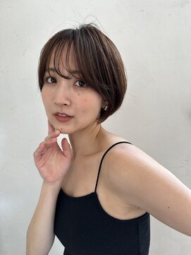 ジョエミバイアンアミ(joemi by Un ami) （joemi）大人の抜け感ショート×透明感ベージュカラー小倉太郎