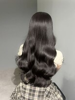 ノー バイ イオエ 西梅田(no. by ioe)&nbsp;ブリーチなしカラー／髪質改善/ミルクティーベージュ/小顔へア