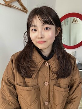 ルクバト(RUKBAT) long / layer / brown color