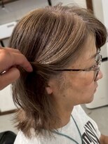 ルイ(ROUIS produced by LUCK 津田沼)&nbsp;ROUIS津田沼 白髪ぼかしハイライト