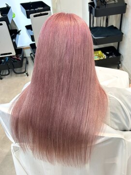 トト 船橋店(toto.) ◇ハイトーンインナーカラーピンクベージュ韓国レイヤー[船橋]