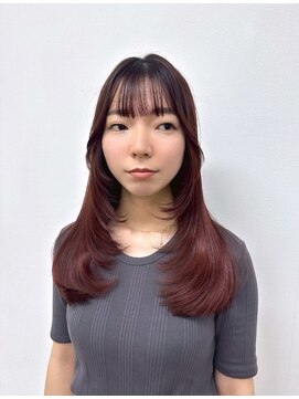 ザシェノンウメダ(THA CHAINON UMEDA) 心斎橋/着物ヘア/大人ガーリー/ダークアッシュ/似合わせカット