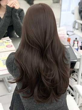 アマトウキョウスマートサロン(AMA TOKYO×Smart Salon) 韓国ヘア　透明感カラー　ラベンダーブラウン