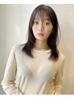 ユニカ バイ ベル 吉祥寺(unica by Belle)&nbsp;ナチュラルなレイヤーカット×シースルーバング