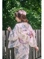 メリーチャームマーチ 寺田町南口店(merry Charm/MARCH) 浴衣ヘアスタイル