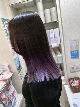 キャパ(CAPA) パープルベースのグラデーションカラー