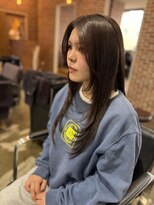 ヴィップルーム(viproom)&nbsp;ツヤ髪スタイルブルージュマッシュウルフイヤリングカラー