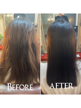 ビタミン vitaminne美容室 セミロングストレート