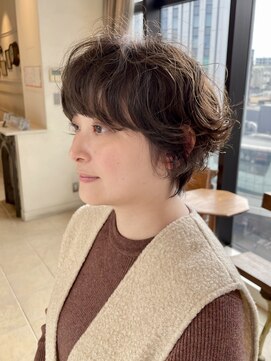 オルガン(Organ) ニュアンスパーマ×マッシュショート