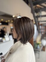 リドル ヘアー 駒生店(Riddle HAIR)&nbsp;やわらかく動くショート×細めハイライト