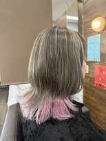 ミーツ 牧港店(mits) ☆インナーカラー×チェリーブロッサム☆