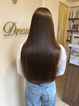 ドレス(hair design & care DRESS) フローディアストレート