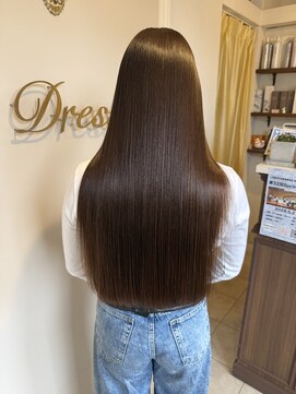 ドレス(hair design & care DRESS) フローディアストレート