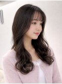 ニュアンスパーマ/デジタルパーマ/コテ巻き風パーマロングパーマ