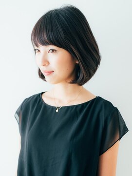 コボ(covo) ショートボブ×アッシュブラウン×ナチュラル
