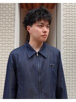 ニール 名古屋 伏見 丸の内(NEELU)&nbsp;【小木曽】ピンパーマショートスタイル