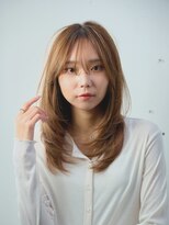 アル 武蔵境(aru) シースルーバング×ロングレイヤー