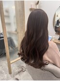 お色味濃ゆめのピンクブラウン