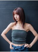 ミディアム×レイヤースタイル